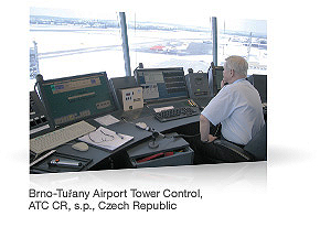 Brno-Tur(any Airport Tower Control, ATC CR, s.p., Czech Republic